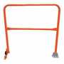 Vestil Dock Swing Gate 4'Length Orange