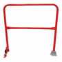 Vestil Dock Swing Gate 4'Length Red