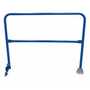 Vestil Dock Swing Gate 5'Length Blue