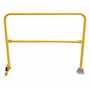 Vestil Dock Swing Gate 5'Length Yellow