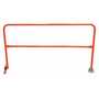 Vestil Dock Swing Gate 7'Length Orange