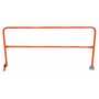 Vestil Dock Swing Gate 8'Length Orange