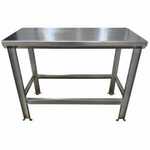 SSL Industries SSL-1001 Stainless Steel Prep Table w/ Paw Print Feet