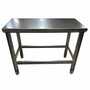 SSL Industries SSL-1001-AP Stainless Steel Prep Table, Adjustable UHMW Pads