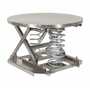 Vestil SST-45-PSS-ST Solid Top SS Spg Scissr Table 4.5K