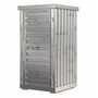 Vestil STOR-44-G-W-1RH 4'x4'W Dr Glv Steel Storage Blding