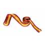 Vestil Nylon Wheel Chock Strapping Kit 3 Ft. Long Red