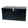 Vestil Steel Tread Plate Toolbox 24 In. x 60 In. 3,000 Lb. Cap, Black
