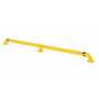 Vestil SWAC-144 144"L Whl Alignment Curb Yellow