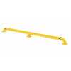 Vestil SWAC-144 144"L Whl Alignment Curb Yellow