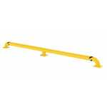 Vestil SWAC-144 144"L Whl Alignment Curb Yellow