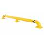 Vestil SWAC-92 92"L Whl Alignment Curb Yellow