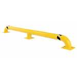 Vestil SWAC-92 92"L Whl Alignment Curb Yellow