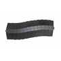 Vestil SWCP-3-BK-L Blk Sidewinder Protect 40x13-5/8