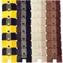 Vestil SWCP-3-BK Blk Cord Protect w/Endcaps 40x3 2K