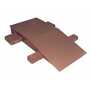Vestil SWR-24-12-72 72x24x12.25 Steel Wheel Riser 40K