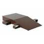 Vestil SWR-24-6-48 48x24x6.25 Steel Wheel Riser 40K