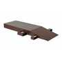 Vestil SWR-24-6-72 72x24x6.25 Steel Wheel Riser 40K