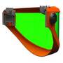 Mitchell® AS1200FB-PPC Salisbury Flash Protection Face Shield