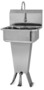 Sani-Lav 5011 Floor mount sink with single foot pedal valve