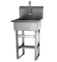 Sani-Lav 524B Floor mount sink with Battery powered sensor