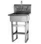 Sani-Lav 524F Floor mount sink with faucet