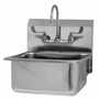 Sani-Lav 525FL Wall mount sink with faucet