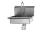 Sani-Lav 5A4 Wall mount sink with double knee pedal valve