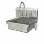 Sani-Lav 608F Wall mount sink with faucet