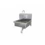 Sani-Lav 7051 Stainless Steel Hands-Free Sink w/Single knee Pedal