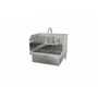 Sani-Lav 707F.5 Stainless Steel Sink w/Manual Faucet, 0.5 GPM