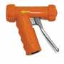 Sani-Lav N1T Safety Orange, Brass industrial spray nozzle with