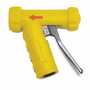 Sani-Lav N1Y Yellow, Brass industrial spray nozzle with 3/4" GHT
