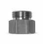 Sani-Lav N31S Stainless steel hose adaptor, 3/4" MGHT Outlet