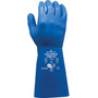 Showa 719B Diamond Grip Blue Nitrile Glove, 11 Mil
