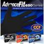 AdvanceFit 650 Series Nitrile Powder-Free Exam Gloves Black Large