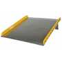 Vestil TAS-10-7272 72x72 Alum Dockboard Stl Curb 10K