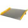 Vestil TAS-15-7272 72x72 Alum Dockboard Stl Curb 15K