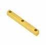 Vestil Rubber Trailer Crane Bumper 16 In. x 2 In. x 2 In. Yellow