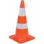 Vestil TC-28-HD-2R 27.5"H HD Traffic Cone w/Reflect