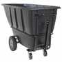 Vestil Plastic Heavy Duty Tow-Able Tilt Truck 1 Cubic Yard