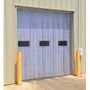 Vestil TG-1200-S-H-84-60 84x60 12" Vnly Strp Dr Std Hder