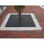 Vestil TG-4S-BK 4 Ft Tree Grate Square, Black