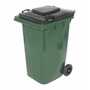 Vestil High Density Polyethylene 64 Gallon Trash Can Green