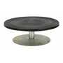 Vestil Steel Turntable 12 In. Diameter 3-7/8 in, 500 Lb. Cap,