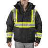 Tingley J28123C Insulated Cold Weather Jacket, Type O Class 1, Black
