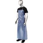 Tradex V3545BRE6 Blue Vinyl Aprons, 6 mil, 35" x 45"