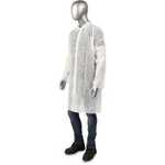 Tradex PPLC AmbiShield Disposable White Polypropylene Lab Coat