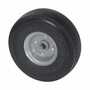 Vestil Solid Foam Wheel 10 In. Diameter 300 Lb. Capacity Black