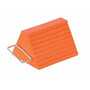 Vestil URWC-8-HDL Wheel Chock w/Handle 6x9.5x8 Orange
